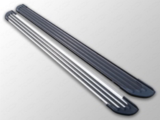 Пороги алюминиевые «Slim Line Black» 1920 мм